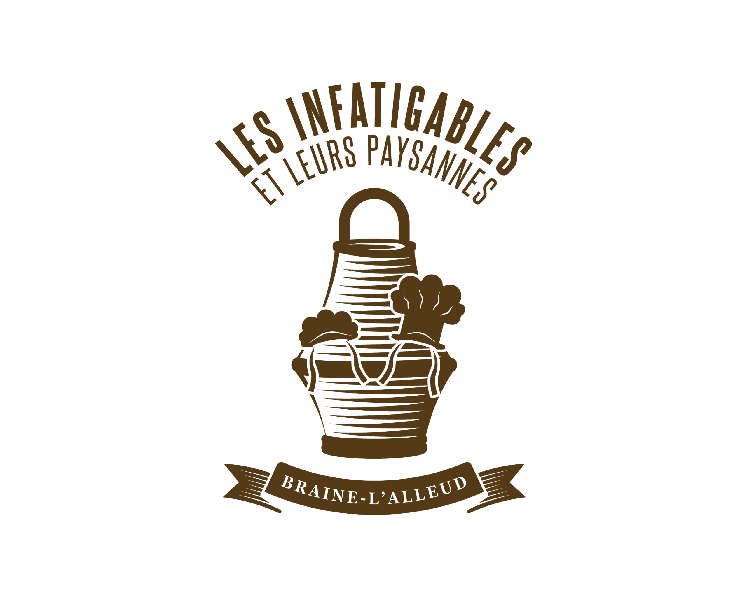 Logo Les Infatigables et leurs paysannes de Braine l'Alleud